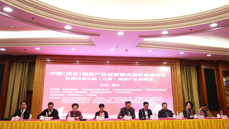 中国健康产业运营模式创新高峰论坛在南京举办